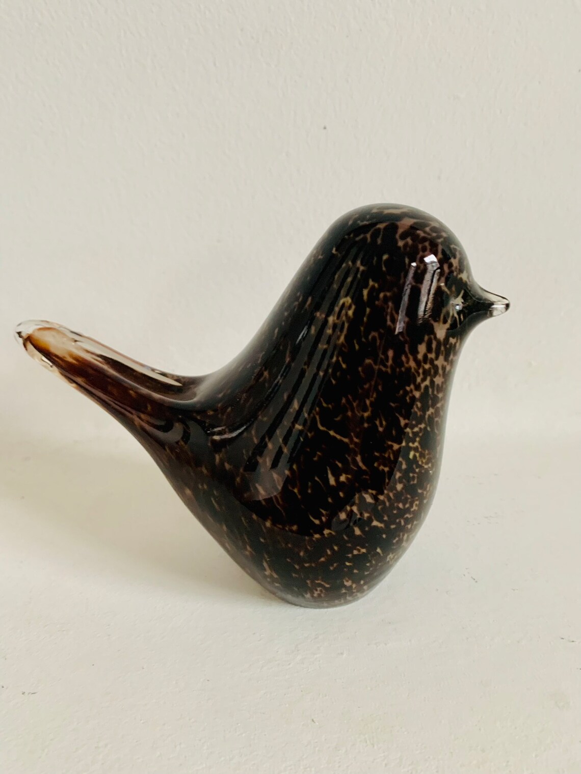 Vintage Wedgwood Glass Animal Paperweights brown Speckled Glass Etsy UK