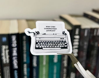 Typewriter Sticker | Swiftie | Gifts for Girls | Tumbler Sticker | Laptop Sticker