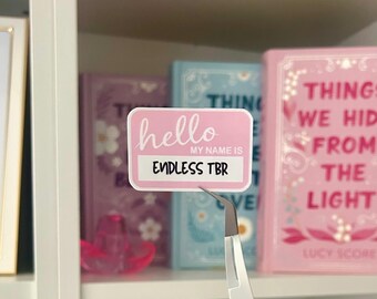 Book Lover Sticker Waterproof | Gifts for Girls | Bookish Gifts | Car Accessories | Kindle Stickers | Romantasy | Reader Gift