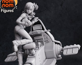 Bulma - Série Dragon Ball - Figurine imprimée en 3D