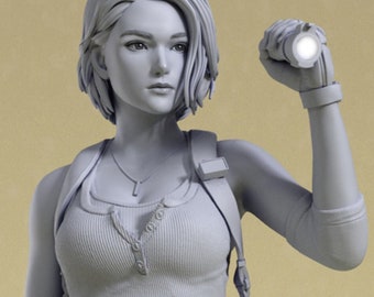 Jill Valentine - Resident Evil Series - 3d printed statue figure