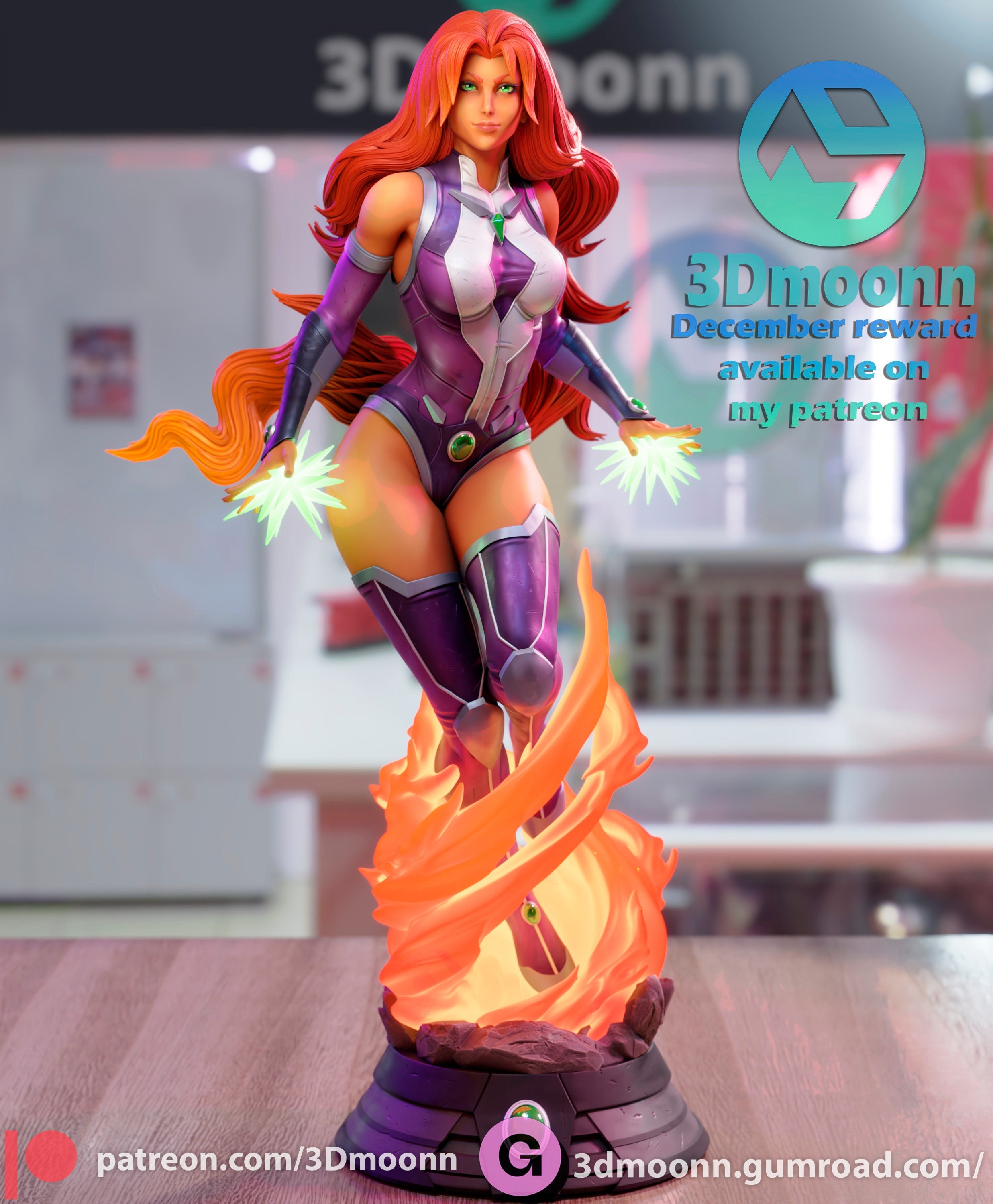 starfire teen titans 3D Models to Print - yeggi