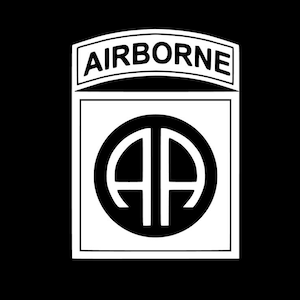 82nd Airborne Division Die cut Vinyl Sticker