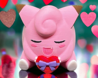 Clefairy met Valentijnsthema