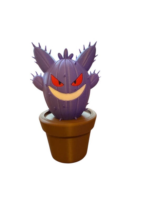 ポケモン ゲンガー サボテン 置物 - Etsy 日本