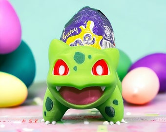 Pokémon Easter Themed Bulbasaur With Cadbury Crème Egg