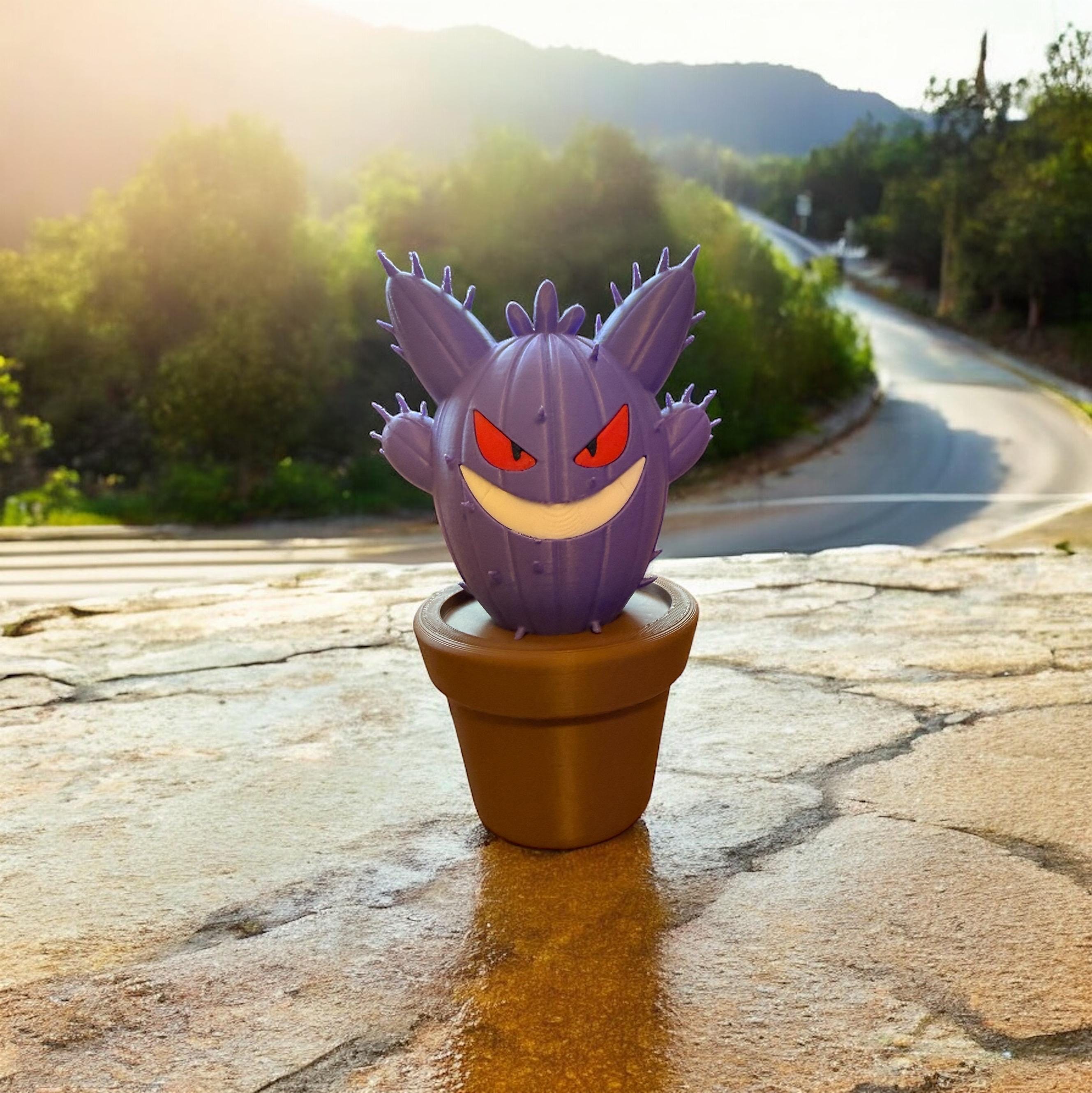 ポケモン ゲンガー サボテン 置物 - Etsy 日本