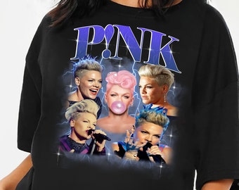 Limited Vintage P!NK Pink Bootleg Style Tee, Pink Tour Shirt, Gift For Women and Man,T-Shirt, P!NK Concert Shirt, Express Delivery available