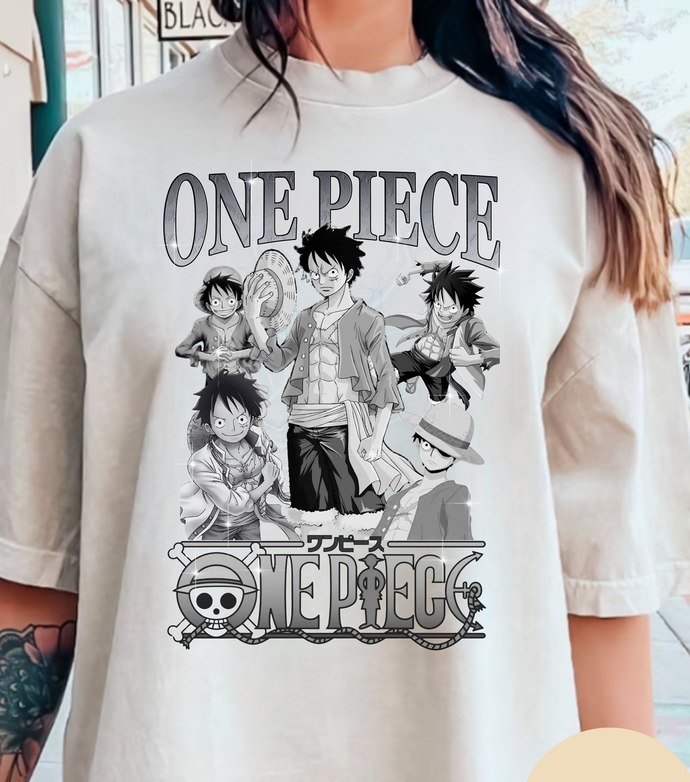 Luffy T-shirt One Piece - Personalizei