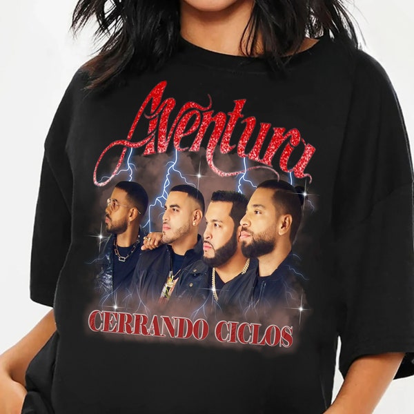 2024 Aventura Tour, Cerrando Ciclos T-shirt, Graphic T-shirt, Unisex Shirt, Aventura Concert Group Shirt