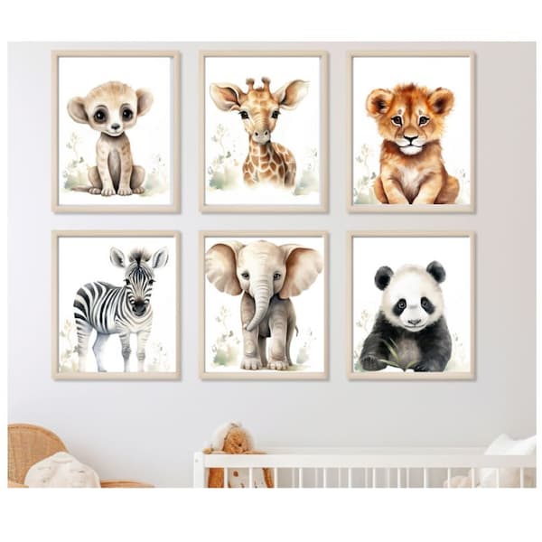 Jungle Nursery Decor - Etsy
