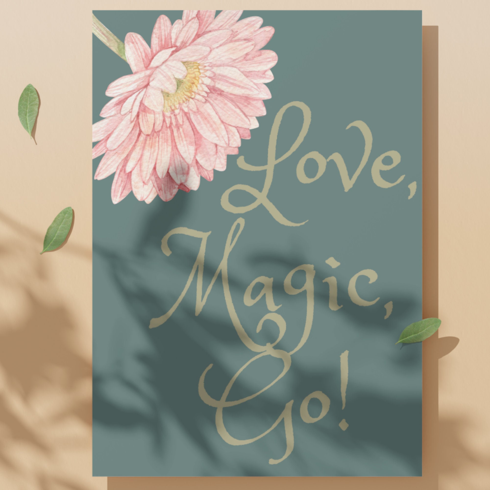 Printable Poster Aesthetic Print Wall Art Love Magic - Etsy