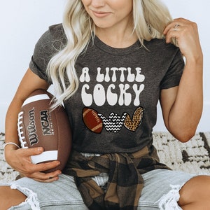 A little Cocky Football Shirt, Carolina shirt, Carolina football shirt, go cocks, garnet and black