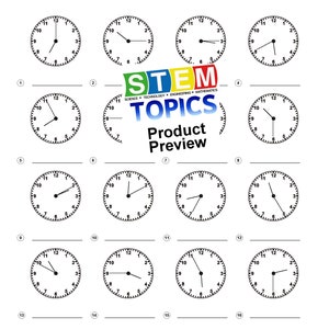 Grade 3 Math worksheets, full year, 840 pages