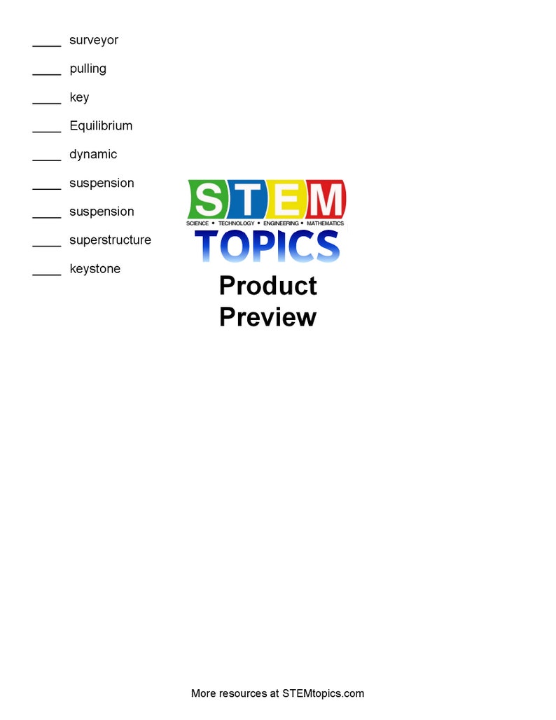 Technology Education Worksheet Bundle STEM Set #4 of 4 - Etsy