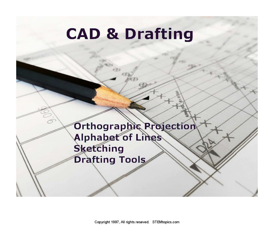 CAD and Drafting Lesson - Etsy