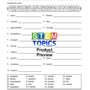 Fifth Grade Vocabulary Worksheets, Full Year, 866 Pages