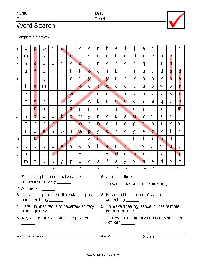 10th Grade Vocabulary Worksheets, Full Year, 798 Pages - Etsy
