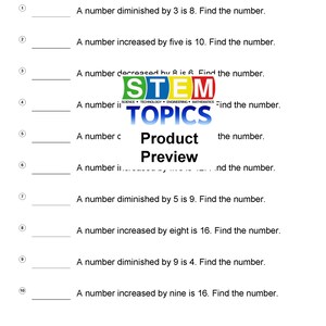 Grade 8 Math Worksheets - 736 Pages - Full Year - Etsy