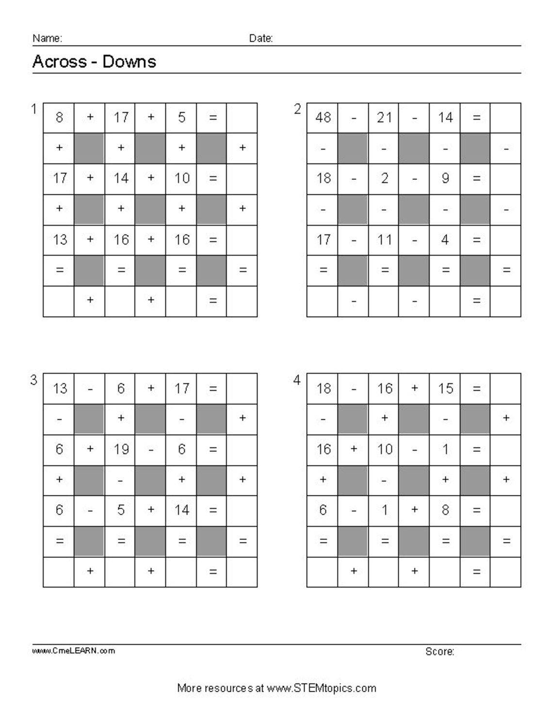 Fourth Grade Mathematics Worksheets, Full Year 616 Pages - Etsy