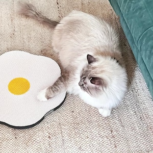 Jolie planche à gratter pour chat avec fleurs, Griffoir mural, Meubles muraux pour chat, Griffoir moderne pour chat, Griffoir pour chat, Meubles modernes pour chat