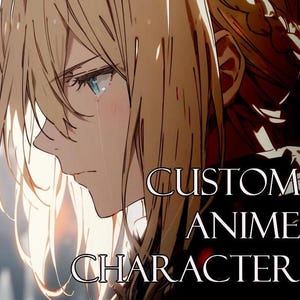 Anime Charakter Auftragsarbeit, Benutzerdefinierter Charakter, KI, Illustration, Anime Kunst, Anime, Digital Art, Auftragsarbeit, D&D, Fantasy Illustration
