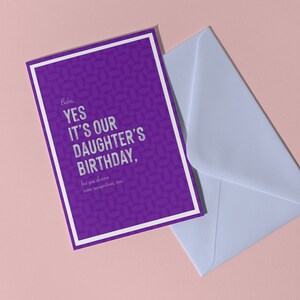 Cartão para dar à sua esposa no aniversário do seu filho | Cartão de aniversário exclusivo | Cartão para esposa | Cartão de feliz aniversario | Cartão de feliz aniversário