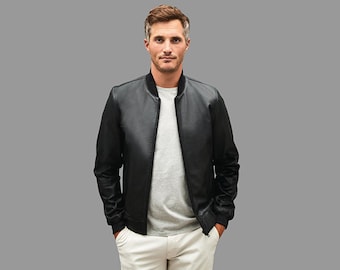 Black leather jacket track fashion  for man's. men leather jacket, black leather jacket, brown leather jacket, men jacket