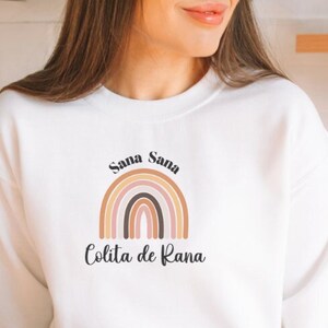Sana Sana Colita de Rana Sweater, Latina Latino en médecine, Cadeaux pour elle, Cadeaux pour lui