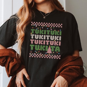 Latein Spanisches Weihnachtshemd Camisa Ugly Preppy Navidad Espanol Camisa Tuki Burrito Sabanero