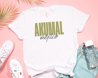 Akumal Mexico Shirt, Camisa para hombre mujer, UNISEX shirt