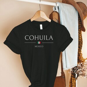 Cohuila Mexico Minimalist Shirt, Minimalistic Mexico Shirt, Camisa para Hombre Mujer UNISEX, Latino Latina Shirt