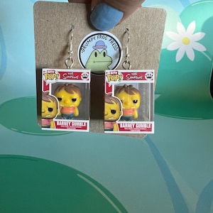 Funko Bitty POP! Nerdy Jewelry Earrings- Barney Grumble - The Simpsons Collection