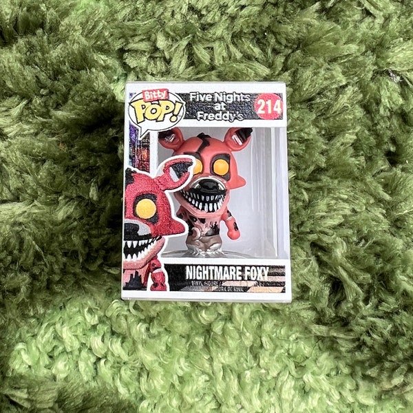 Funko Bitty POP! Nerdy Jewelry Pin - Nightmare Foxy - Five Nights at Freddy’s Collection