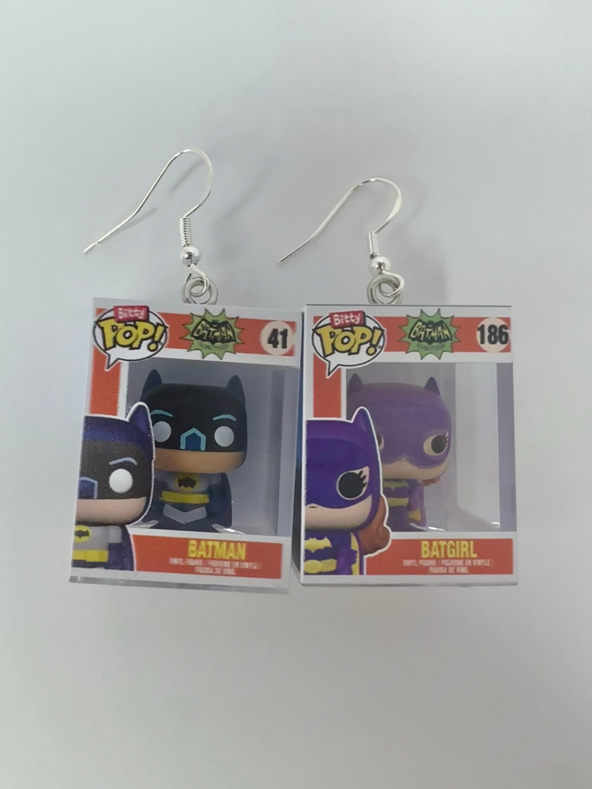 Batgirl earrings clearance