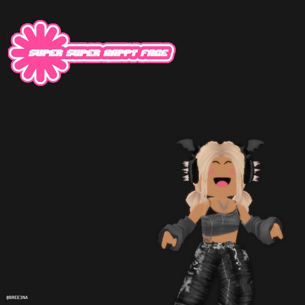 Super Super Happy Face- Roblox by greatestshowgirl on DeviantArt