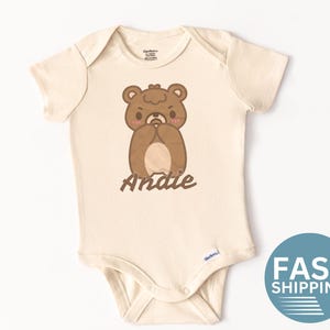 Baby Bear Onesie® for Boys Bear Baby Bodysuit for Girls Bear Toddler T-shirt Kids Tee for Youth Shirt Animal Bear Kids Tee Baby Shower Gifts