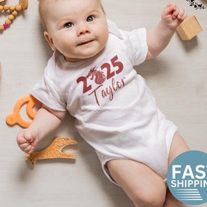 Chinese New Year 2025 Onesie® Brand Year of the Snake Baby Onesies® Brand Lunar New Year Baby Bodysuit Custom Tees for Kids Cute Tshirts
