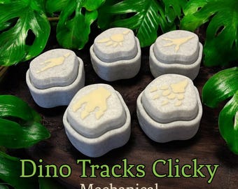 Dino Tracks Fidget Clicker