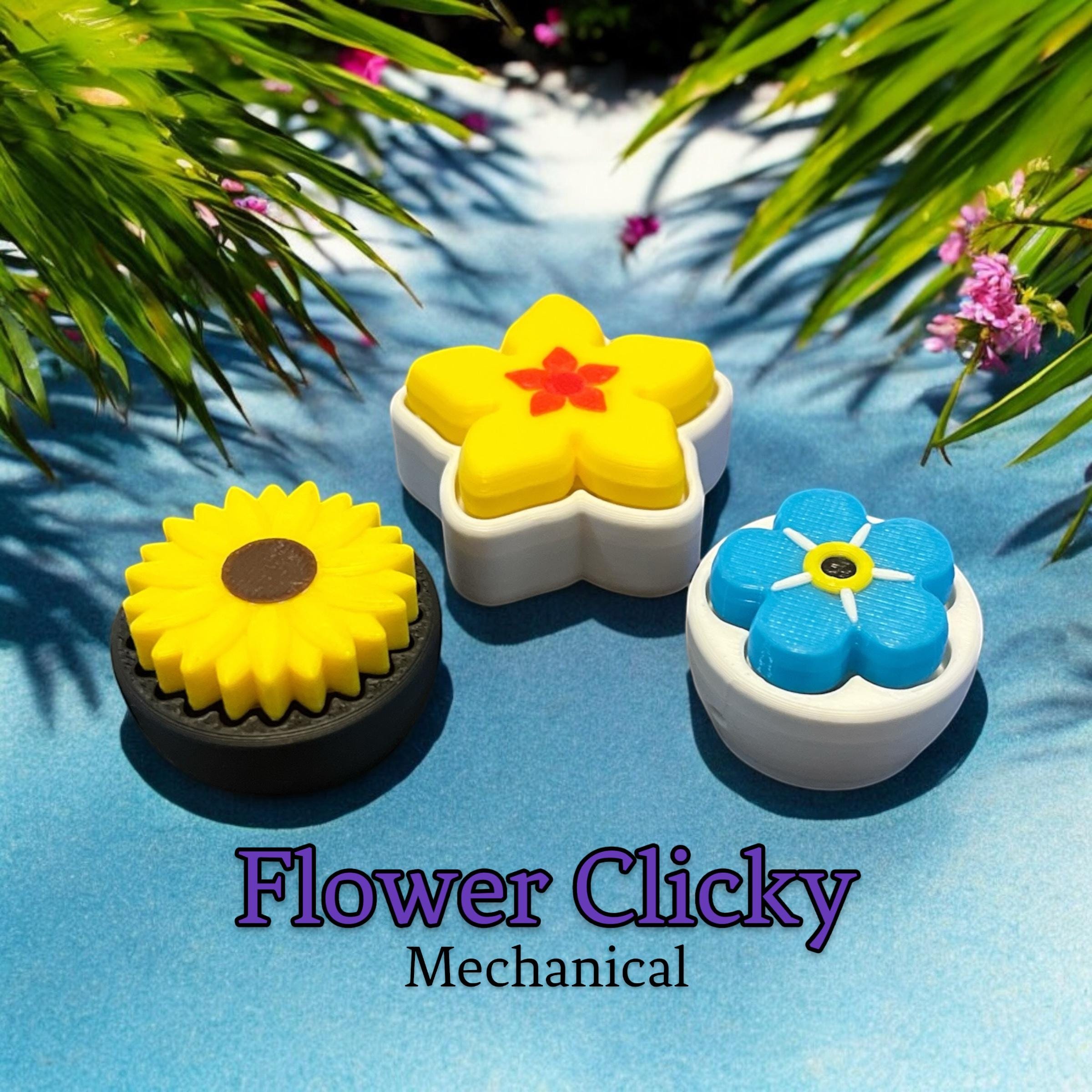 Flower Fidget Clicker - Etsy