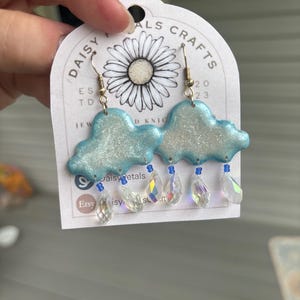 Sparkle Cloud Earrings