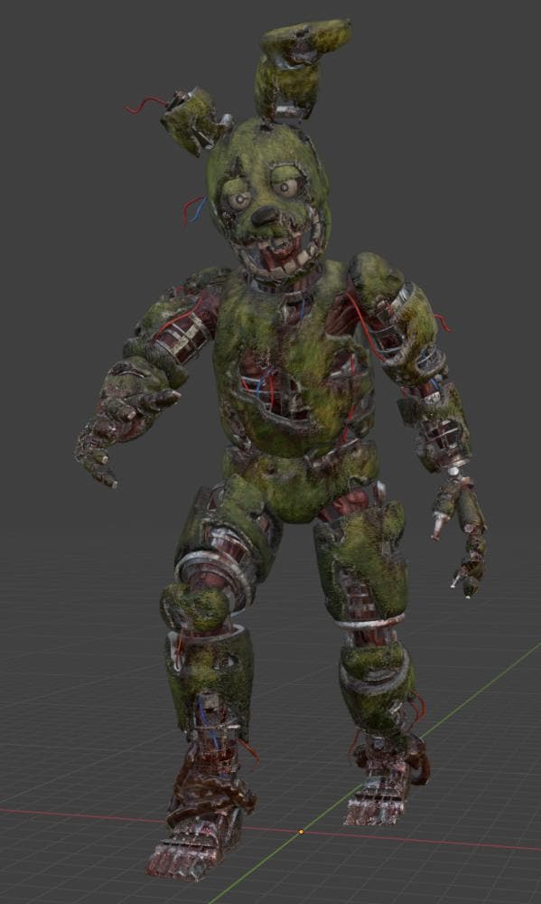 Springtrap figure - Etsy 日本