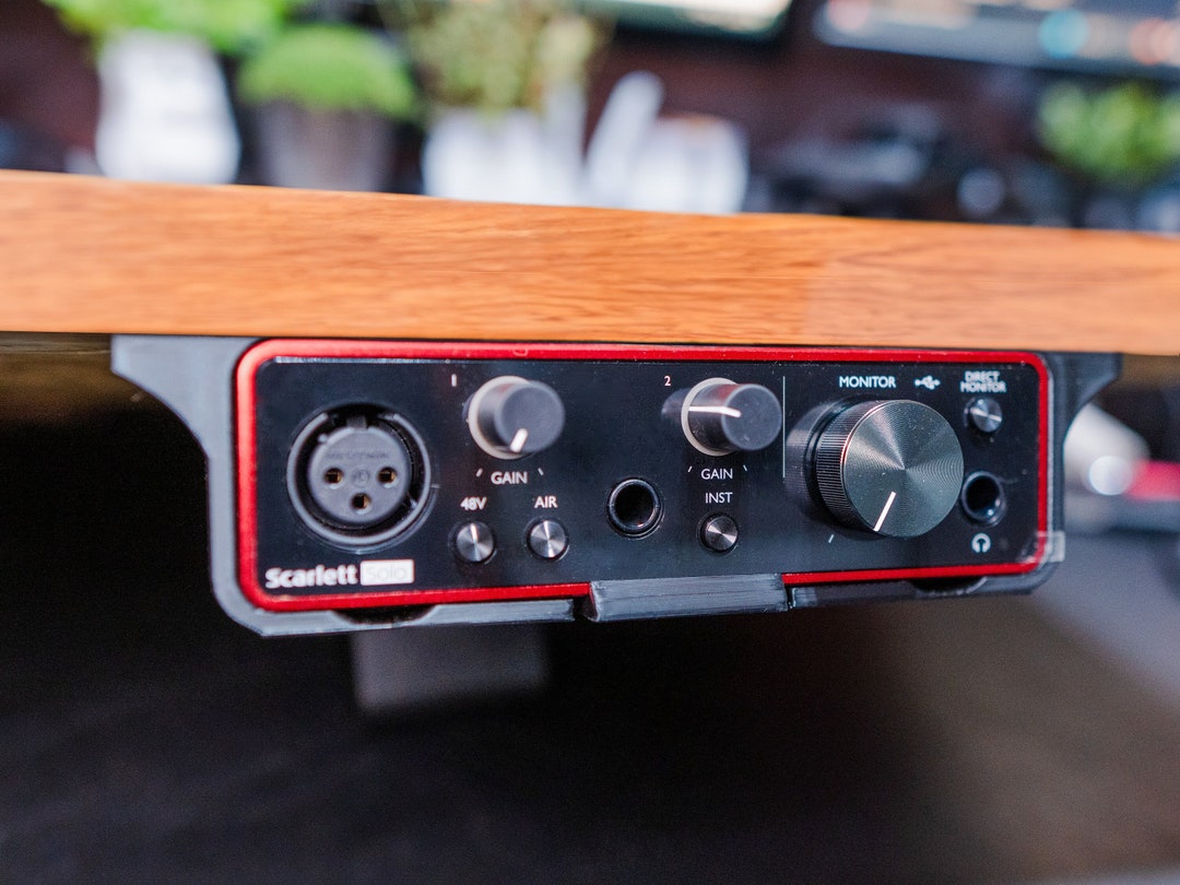 Focusrite Rack Mount Interface Rack Mount Tunegrip Desk Mount For 2I2 4Th Gen | UK Focusrite Scarlett