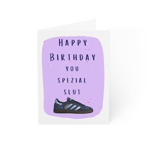 Carte d'anniversaire spéciale