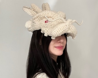 Crochet Dragon Hat Pattern Alexandria Masse