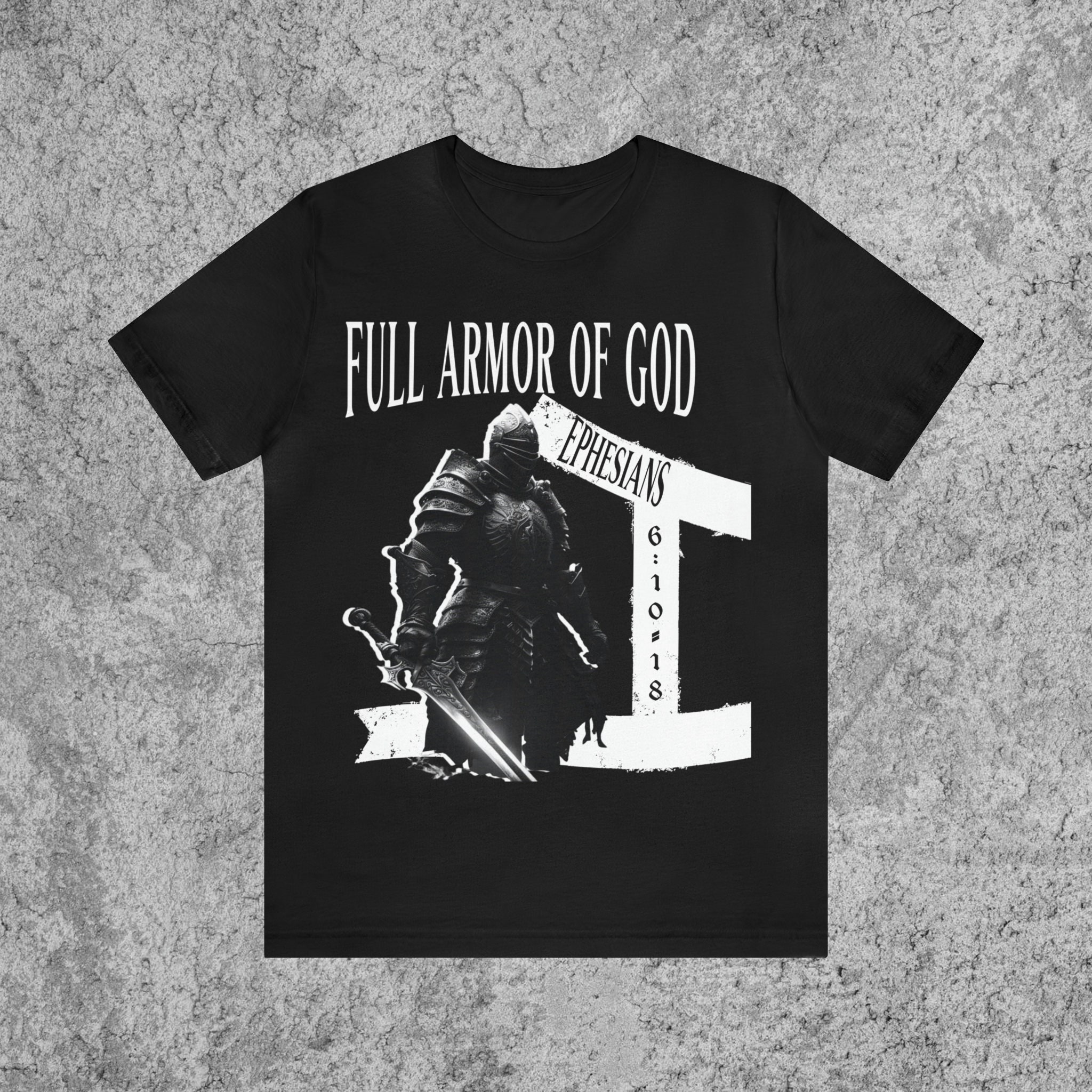 Full Armor of God Unisex Shirt, Christian Graphic Shirts, Knight Tee