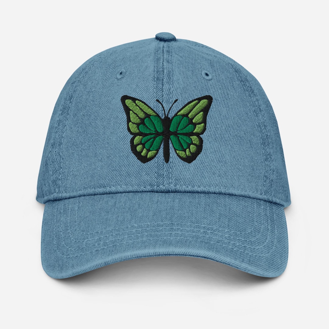Happyaf Embroidered Adjustable Cotton Cap – Low Profile, Unstructured, One Size Fits Most, Hunter Color - View #4
