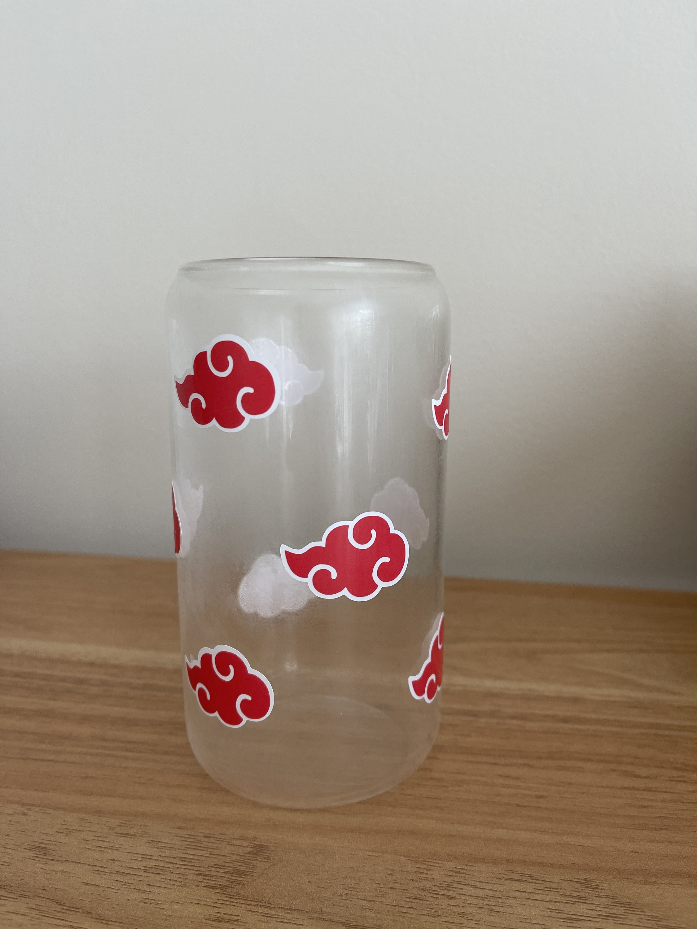 Anime Naruto Akatsuki Cloud Temperature Color Changing Glass Etsy