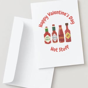 Carte de Saint-Valentin Hot Stuff