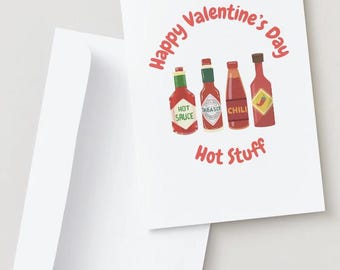Hot Stuff Valentine's Day Card